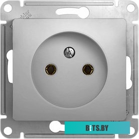 Розетка Schneider Electric Glossa GSL000341 (алюминий)