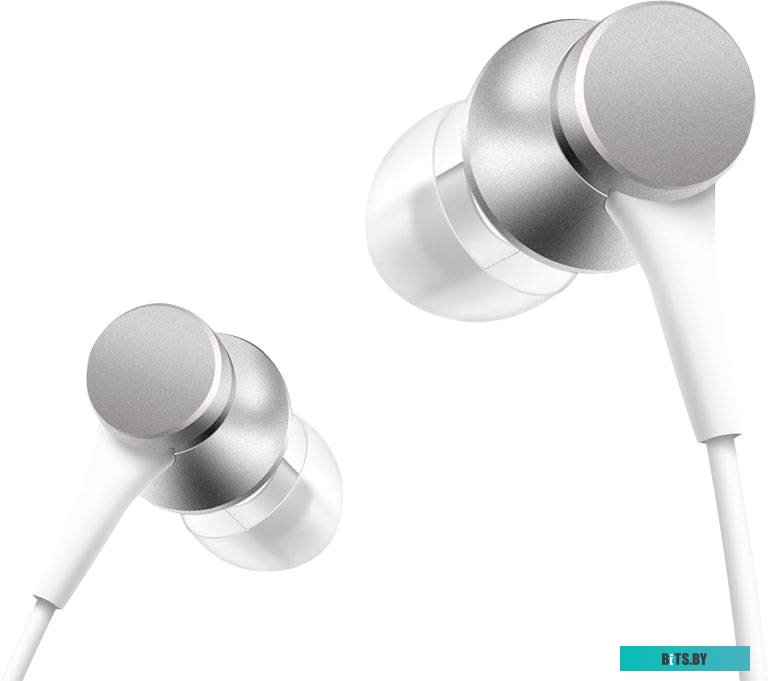 Наушники Xiaomi Mi In-Ear Headphones Basic HSEJ03JY (серебристый) <ZBW4355TY>
