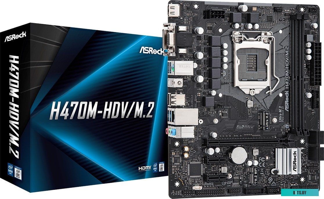 Материнская плата ASRock H470M-HDV/M.2