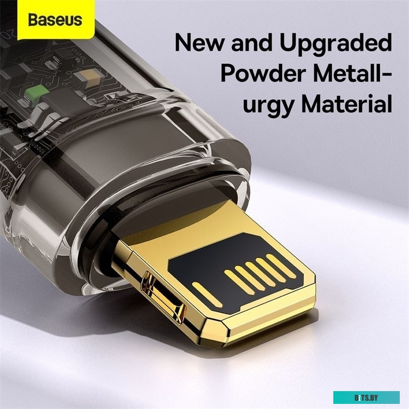 Кабель Baseus Explorer USB Type-A - Lightning (1 м, черный) <CATS000401>