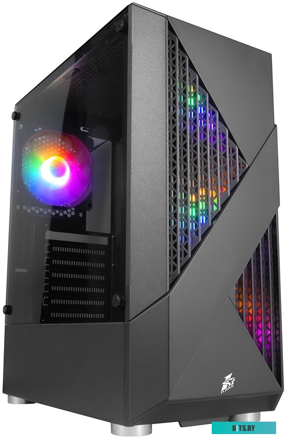 Корпус 1stPlayer Firerose F3-A (черный) <F3-A-BK-4F1>
