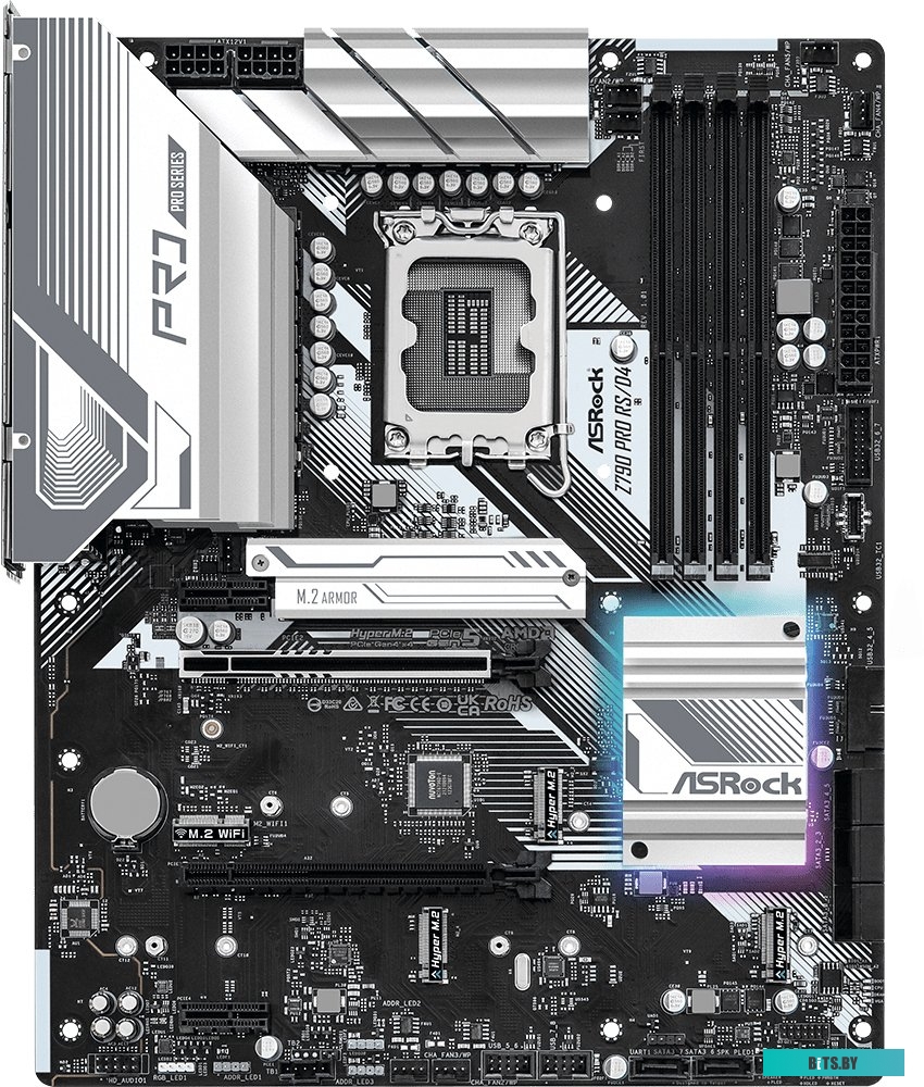 Материнская плата ASRock Z790 Pro RS/D4