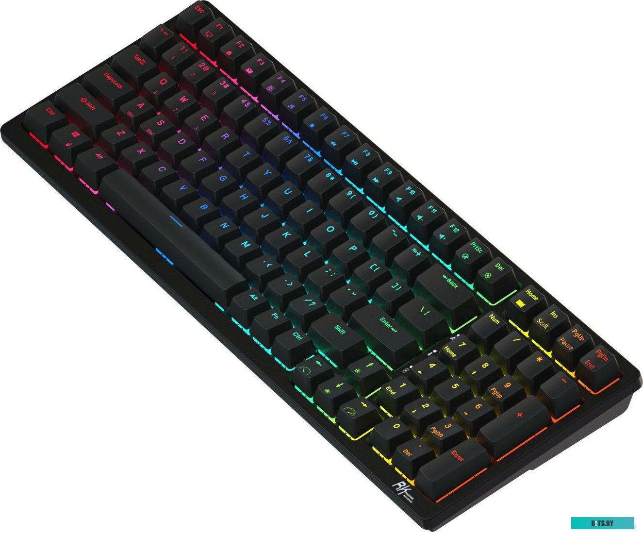 Клавиатура Royal Kludge RK98 RGB (черный, RK Red)