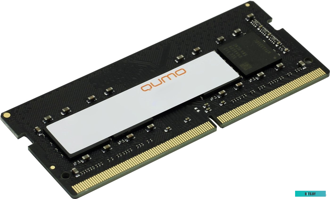 Модуль памяти QUMO 4GB DDR4 SODIMM PC4-21300 QUM4S-4G2666C19