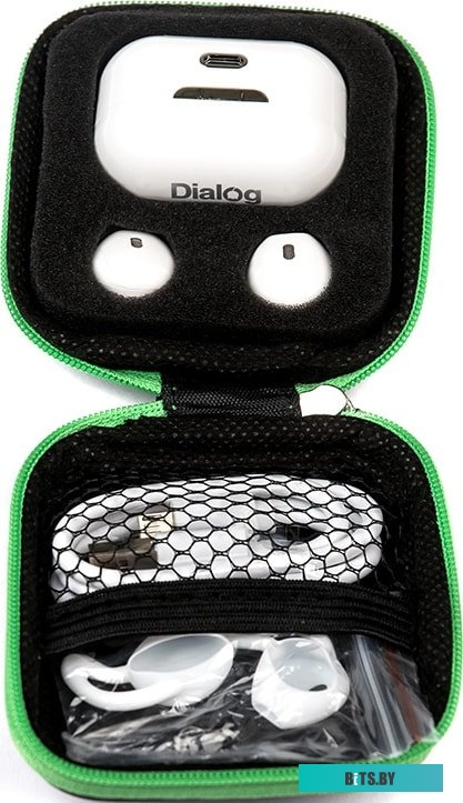 Наушники (Гарнитура) Dialog ES-75BT (белый) <ES-75BT White>