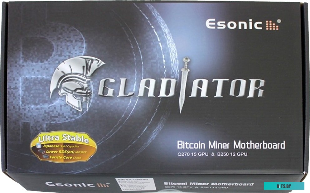 Материнская плата Esonic B250-BTC-Gladiator <B250NAK3>