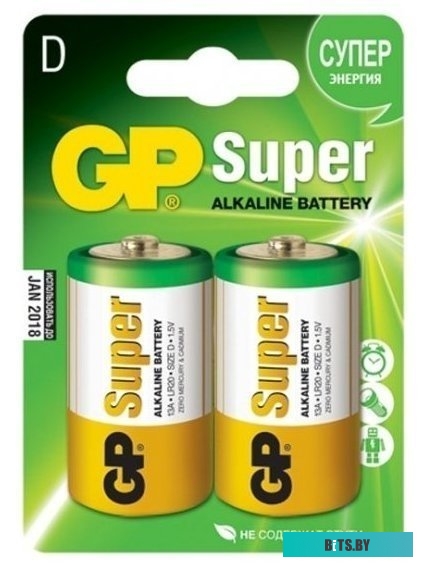 Батарейка GP Super LR20/13A