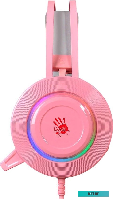 Наушники (Гарнитура) A4Tech Bloody G521 (розовый)