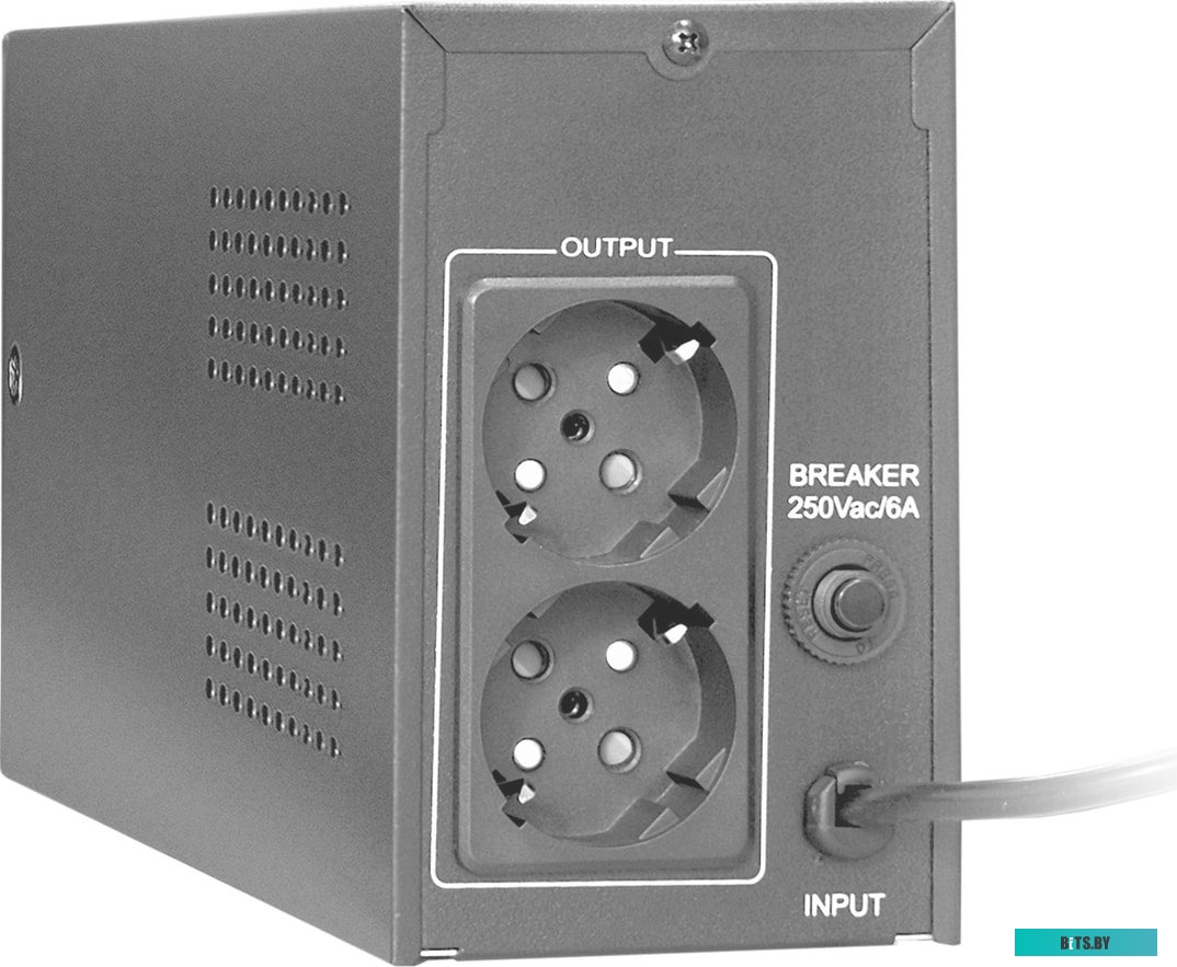 Источник бесперебойного питания (ИБП) ExeGate Power Smart ULB-650.LCD.AVR.EURO <EP285568RUS>