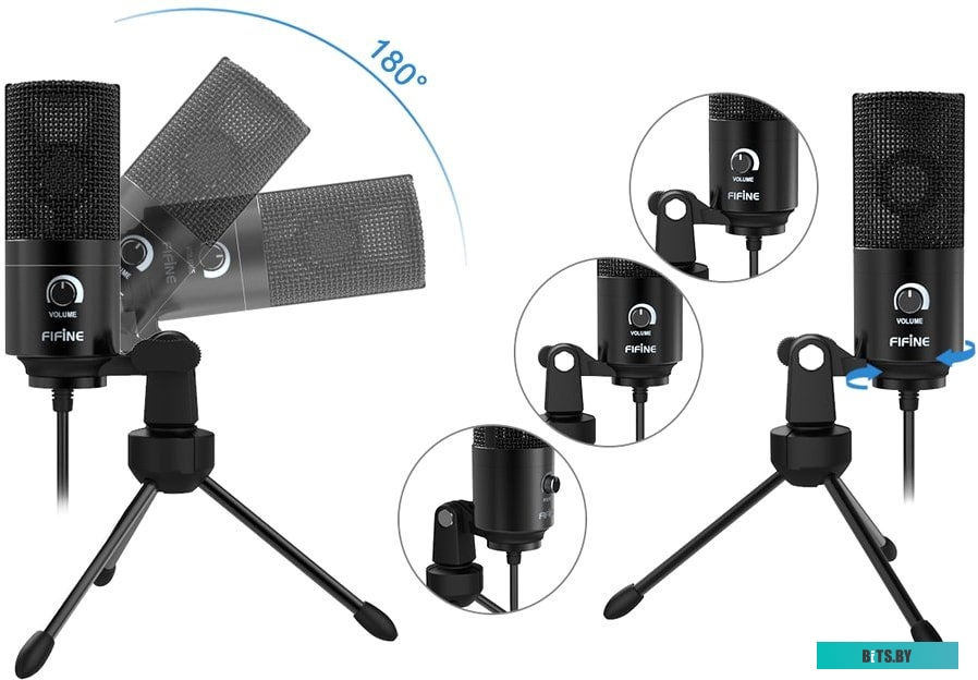 Микрофон FIFINE K669 (черный)
