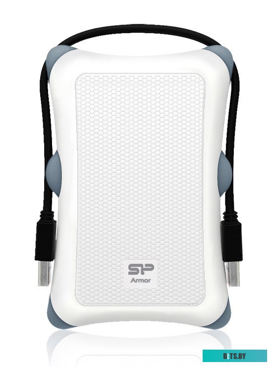Внешний жесткий диск Silicon Power Armor A30 1TB White (SP010TBPHDA30S3W)