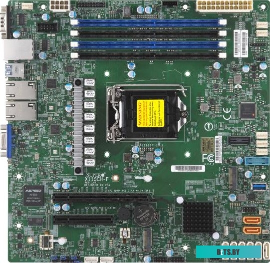 Серверная материнская плата Supermicro MBD-X11SCL-F-B