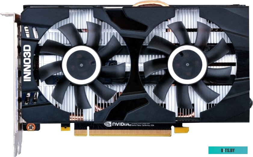 Видеокарта Inno3D GeForce GTX 1660 Ti Twin X2 6GB GDDR6 N166T2-06D6-1710VA15