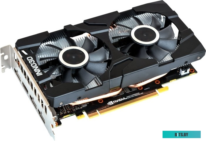 Видеокарта Inno3D GeForce GTX 1660 Ti Twin X2 6GB GDDR6 N166T2-06D6-1710VA15