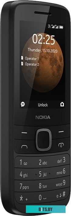 Мобильный телефон Nokia 225 4G TA-1276 (черный) <16QENB01A02>