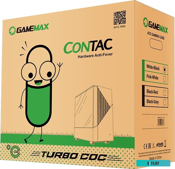 Корпус GameMax Contac COC BG