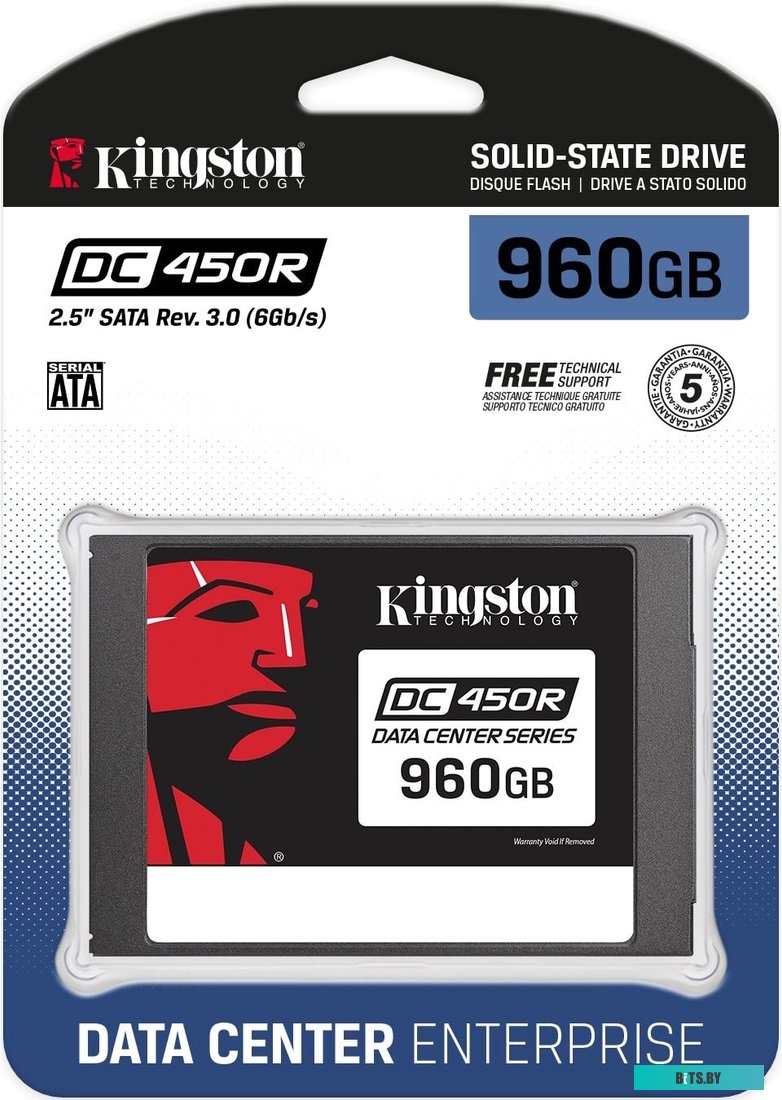 SSD Накопитель Kingston DC450R 960GB SEDC450R/960G