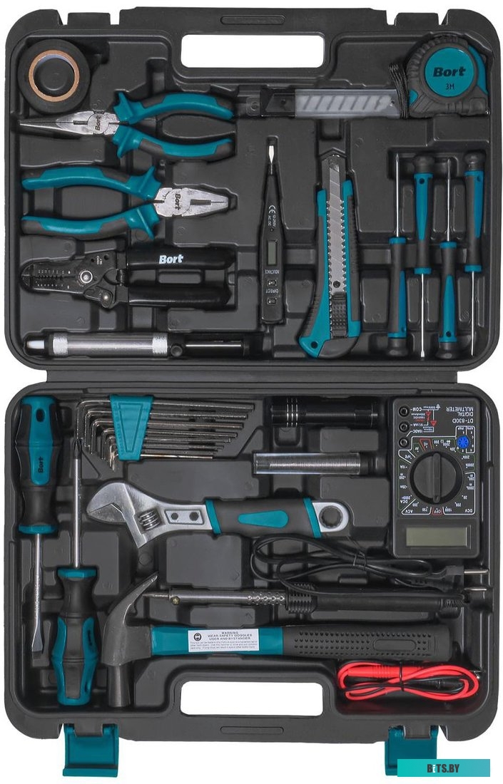 Универсальный набор инструментов Bort BTK-30E (30 предметов)