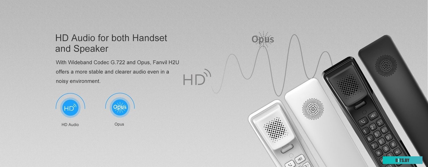 Проводной телефон Fanvil H2U (черный)