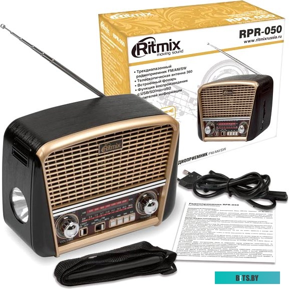Радиоприемник Ritmix RPR-050 Gold