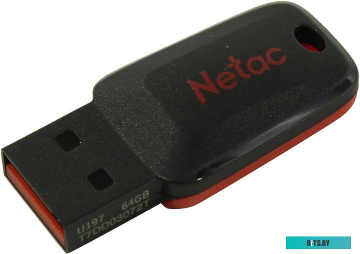 USB накопитель (Флешка) Netac U197 USB 2.0 128GB NT03U197N-128G-20BK