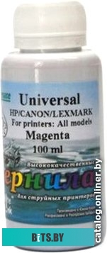 Чернила White Ink Universal HP/Canon/Lexmark Magenta (100 мл)