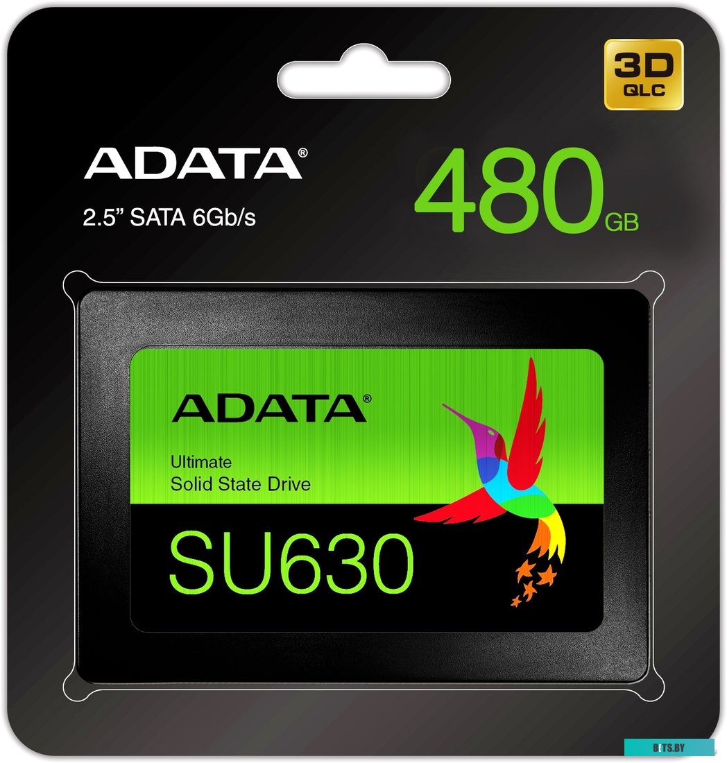 SSD Накопитель ADATA Ultimate SU630 480GB ASU630SS-480GQ-R
