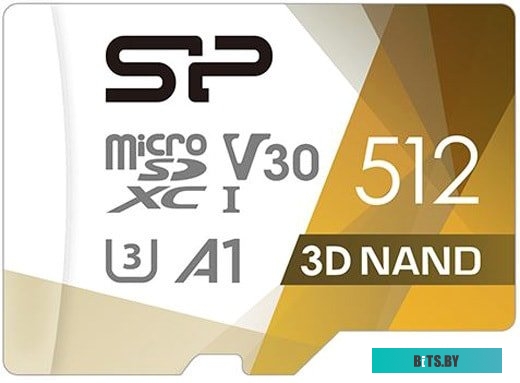 Карта памяти Silicon Power Superior Pro microSDXC SP512GBSTXDU3V20AB 512GB (с адаптером)