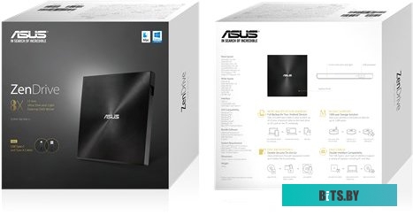Оптический привод Asus ZenDrive U9M SDRW-08U9M-U (серебристый)