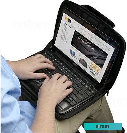 Сумка (портфель, кейс, чехол) для ноутбука Case Logic QNS-113-BLACK <QNS113K>