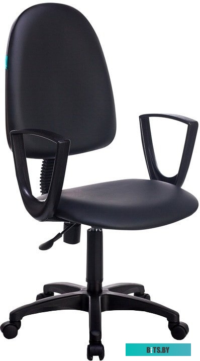 Офисное кресло (Стул) Бюрократ CH-1300N (искусственная кожа, черный) <CH-1300N/OR-16>