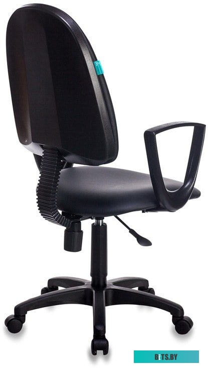 Офисное кресло (Стул) Бюрократ CH-1300N (искусственная кожа, черный) <CH-1300N/OR-16>