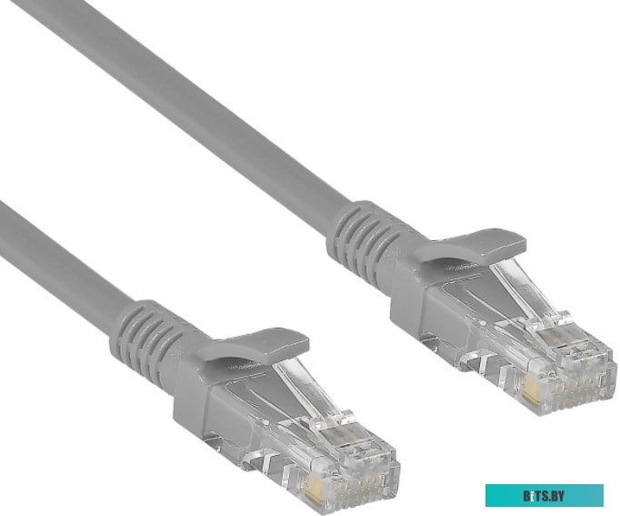 Патч-корд ExeGate UTP-RJ45-RJ45-C6-3M-GY <EX272312RUS>
