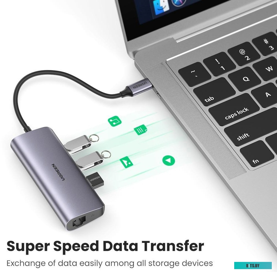 Концентратор USB (Хаб) Ugreen CM252 60718