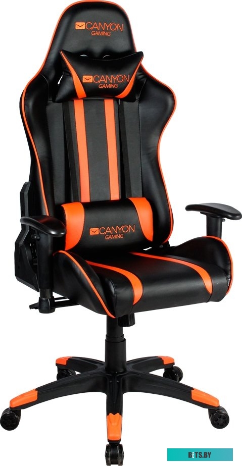 Офисное кресло (Стул) Canyon Fobos CND-SGCH3 (черный/оранжевый)