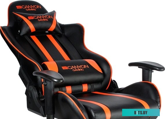 Офисное кресло (Стул) Canyon Fobos CND-SGCH3 (черный/оранжевый)