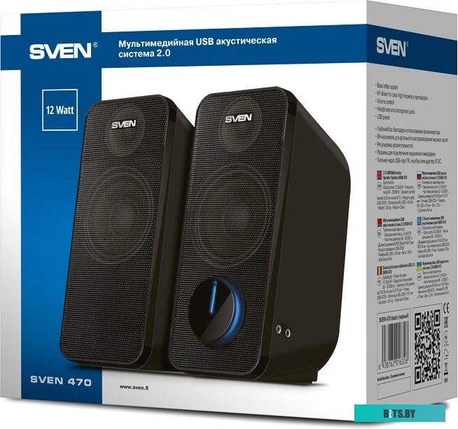 Компьютерные колонки SVEN 470 SV-016326