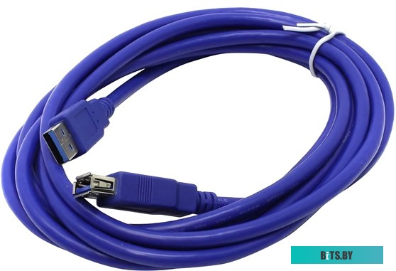 Кабель USB 3.0 удлинитель VCOM Am-Af 3m (VUS7065-3M)