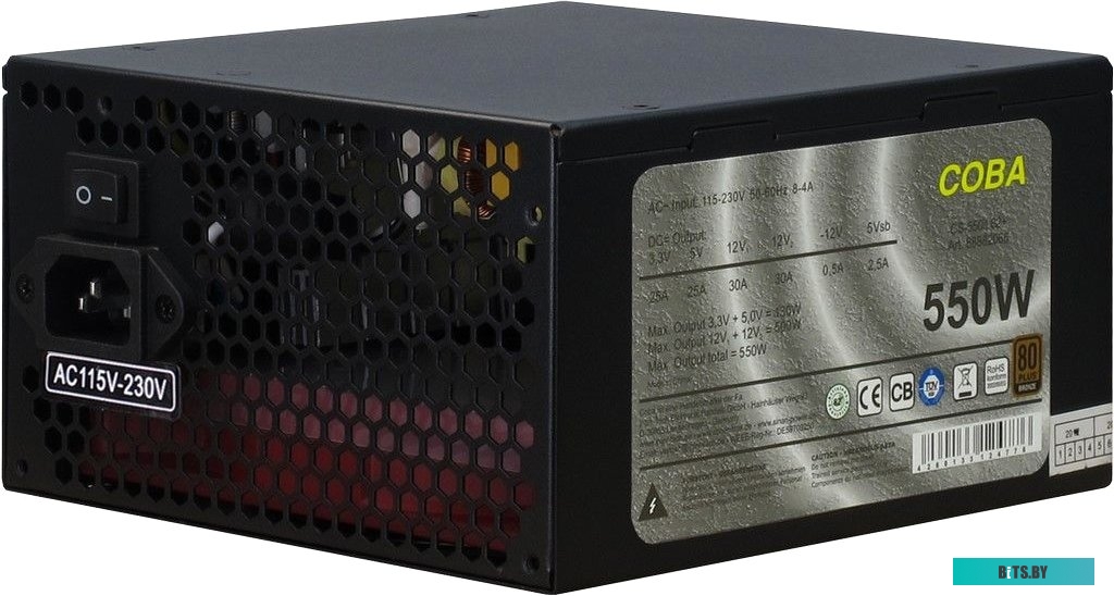 Блок питания Inter-Tech Coba CS-550it <88882065>