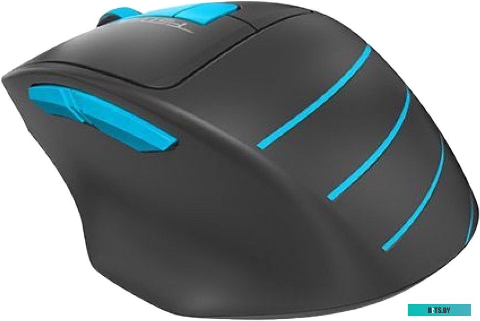 Мышь A4Tech Fstyler FG30 (черный/голубой)