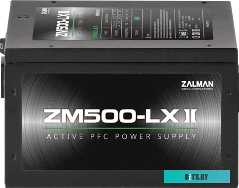 Блок питания Zalman ZM500-LXII