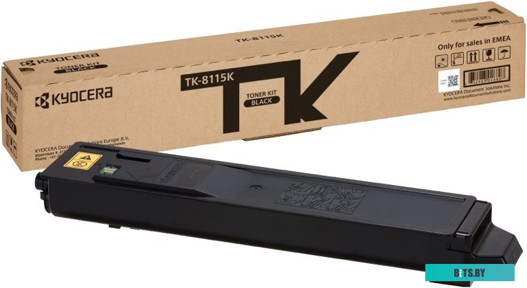 Картридж лазерный Kyocera TK-8118K черный (12000стр.) для Kyocera M8124cidn/M8130cidn