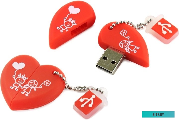 USB накопитель (Флешка) Smart Buy Heart 8GB <SB8GBHeart>