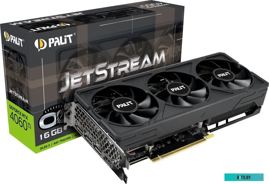 Видеокарта Palit GeForce RTX 4060 Ti JetStream OC 16GB NE6406TU19T1-1061J
