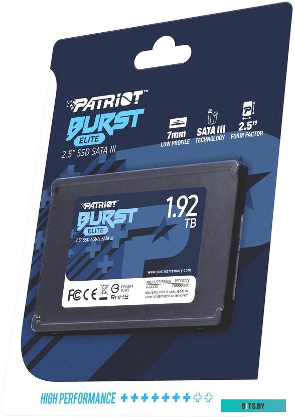 SSD Накопитель Patriot Burst Elite 1.92TB PBE192TS25SSDR
