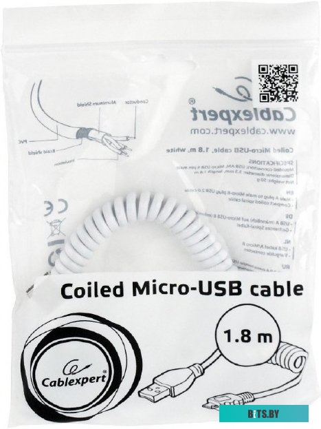Кабель Cablexpert CC-mUSB2C-AMBM-6-W