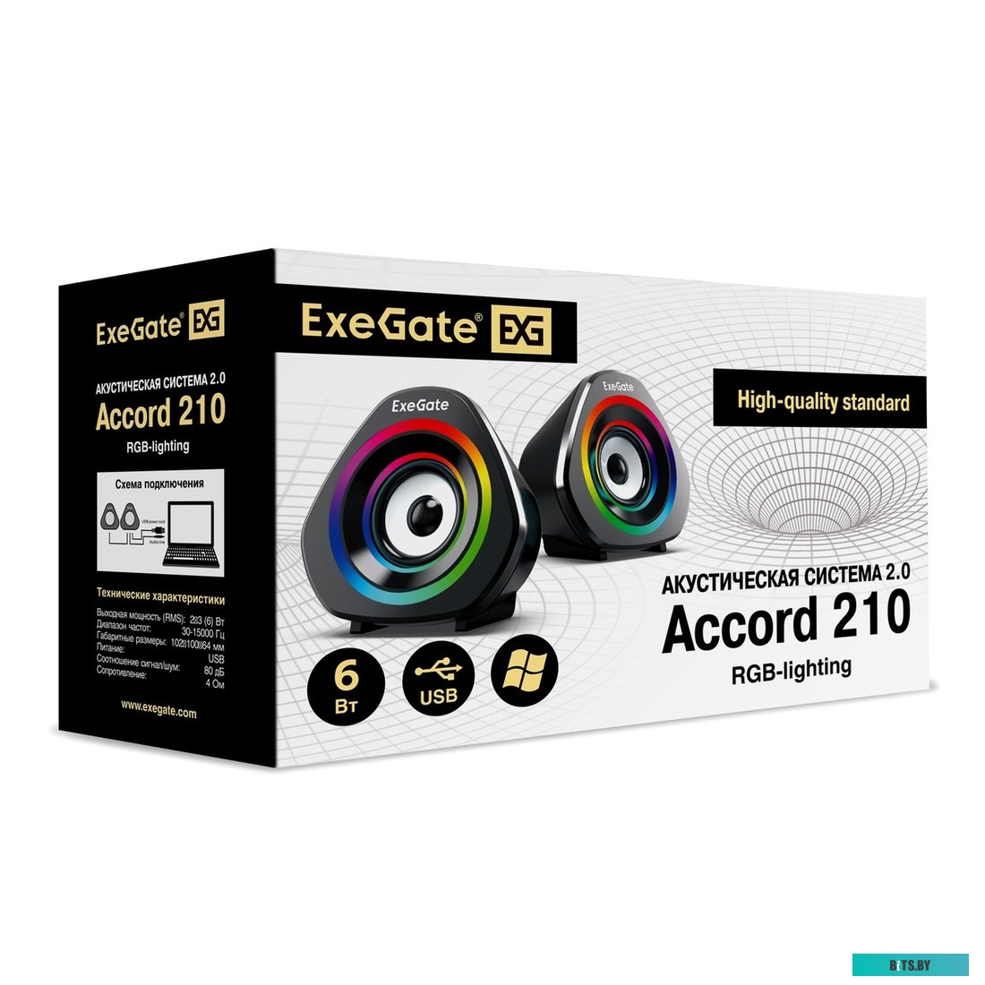 Акустика ExeGate Accord 210 <EX289680RUS>