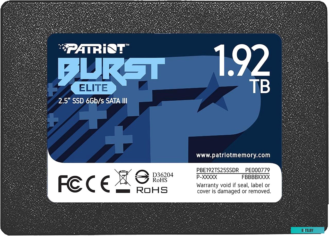 SSD Накопитель Patriot Burst Elite 1.92TB PBE192TS25SSDR