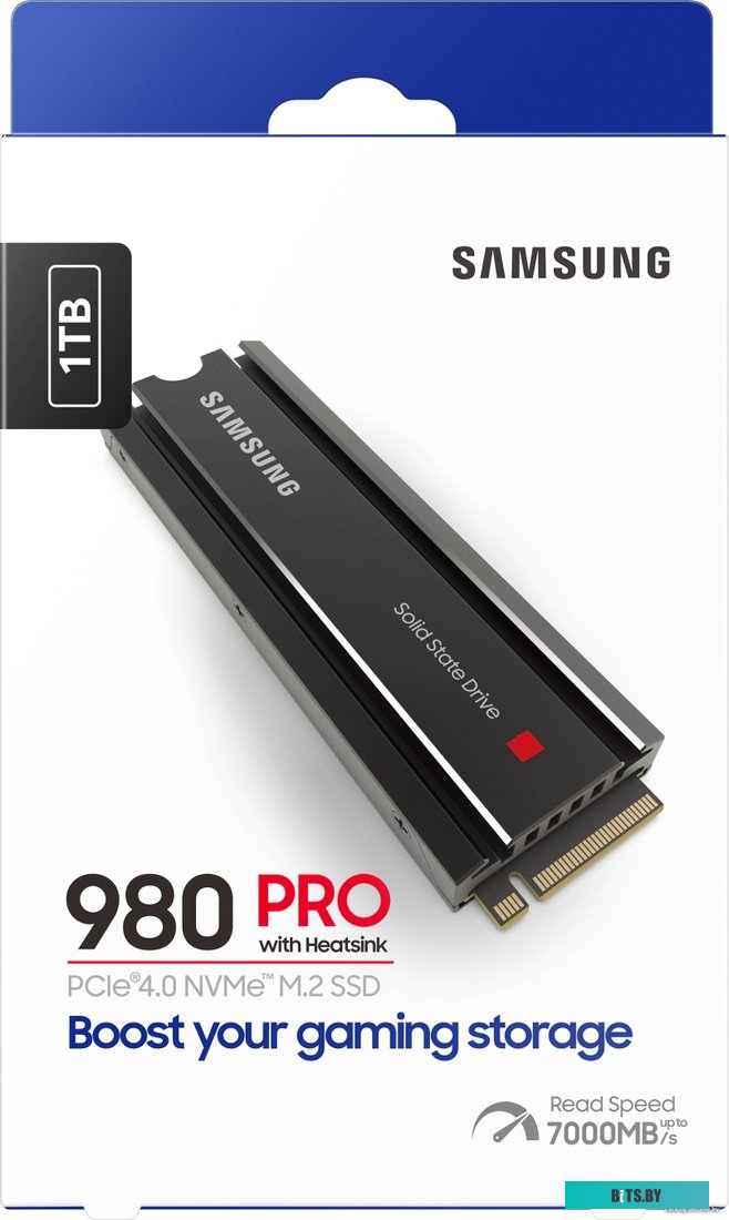 SSD Накопитель Samsung 980 Pro с радиатором 1TB MZ-V8P1T0CW