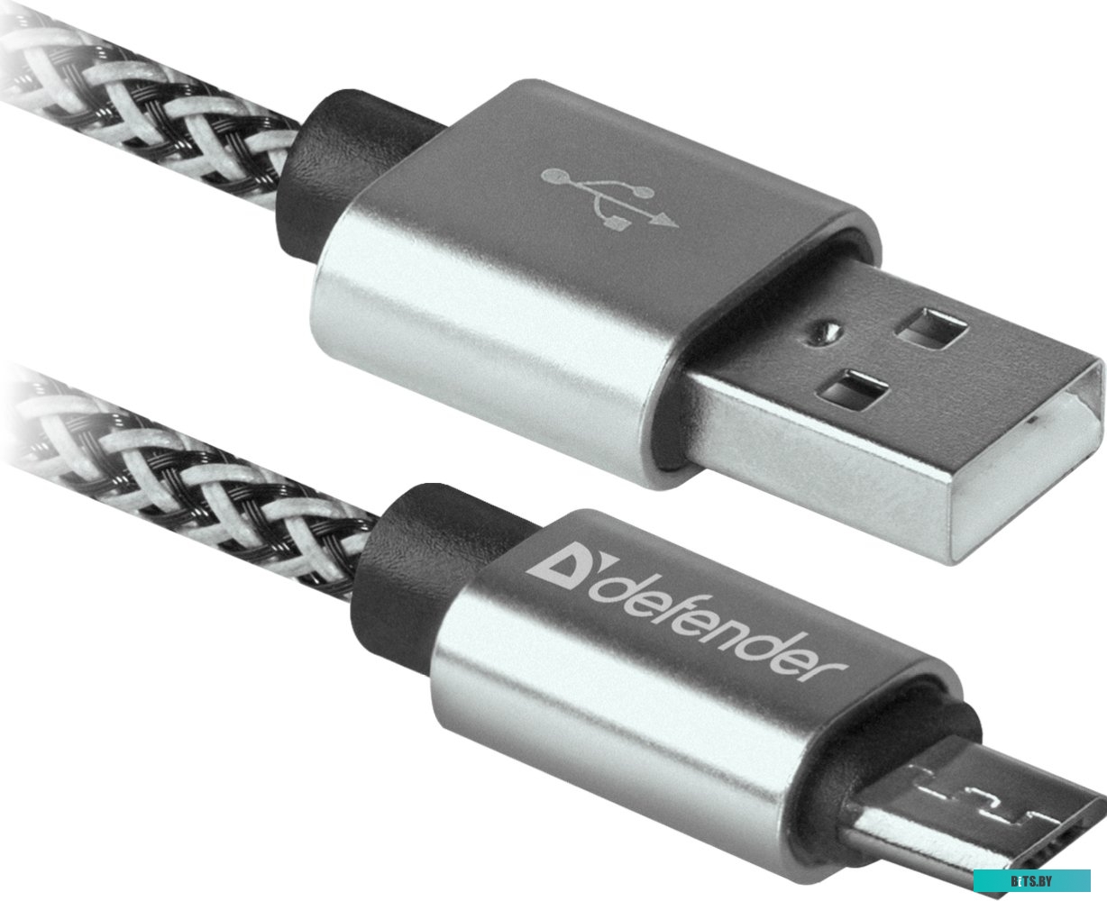 Кабель Defender USB08-03T (серый) <87803>